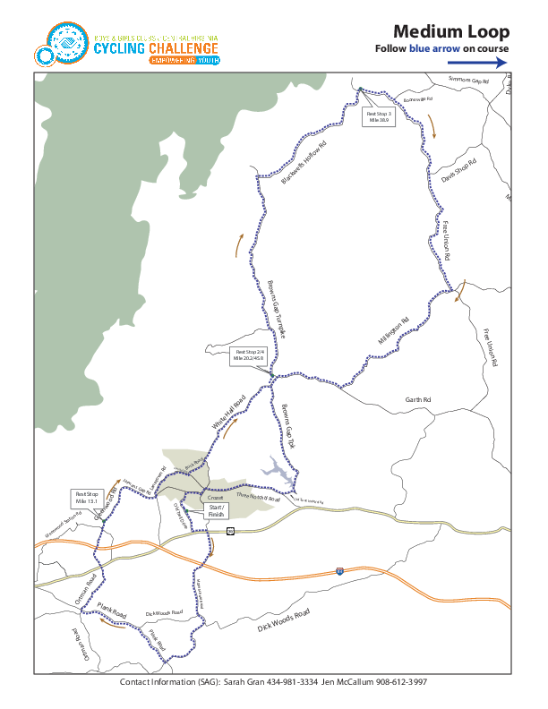 PNG preview of PDF map of bike route